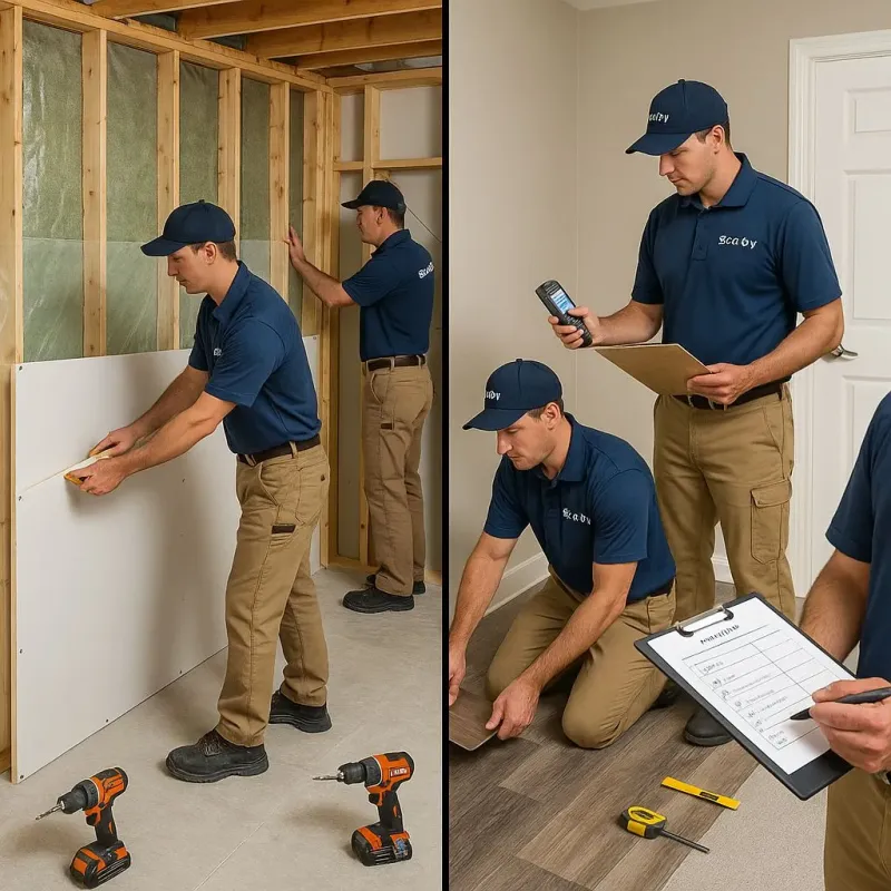 Repairs and Reconstruction process in Stacy, MN