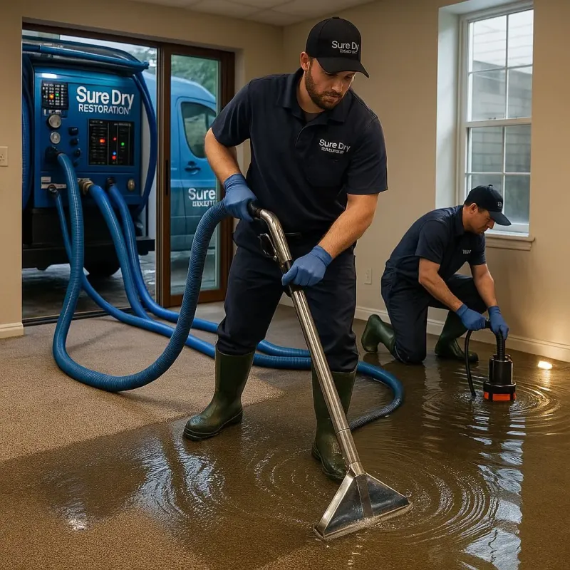 Water Extraction and Removal process in Stacy, MN
